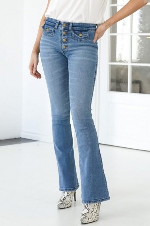 Lois Denim Light Blue 'Yoko' - Harry Stone flare jeans L32