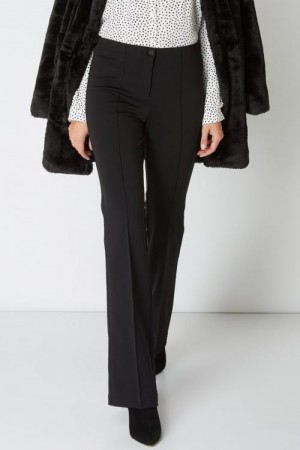 Cambio Trendy sort 'Ros Flare' bukse. BESTSELGER!
