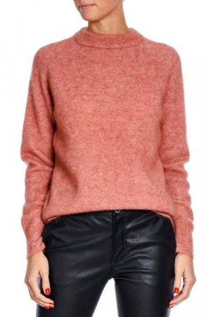 Cathrine Hammel Rose melange mohairmix genser