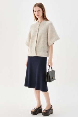 Busnel Sandstorm 'Vilanie' trendy cape-cardigan