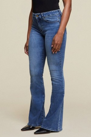 Lois Bio Cobalt Stone 'Raval' re ram cobalt flare jeans L30