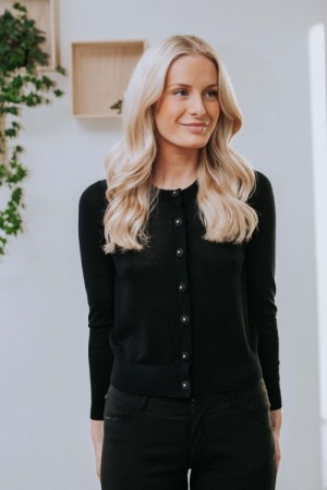 Cathrine Hammel Sort 'Soft Petit' Cardigan