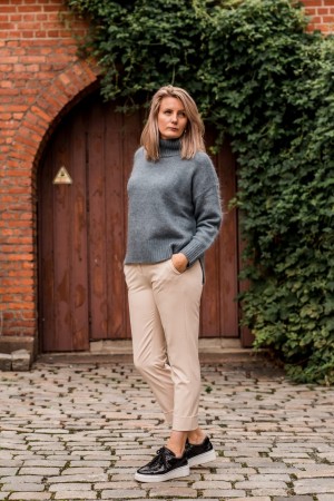 One & Other lyseblå 'Nellie Sweater' Genser