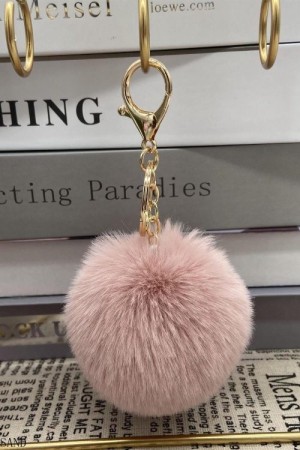 Endless Pudder fake fur pels veske- eller nøkkelpynt