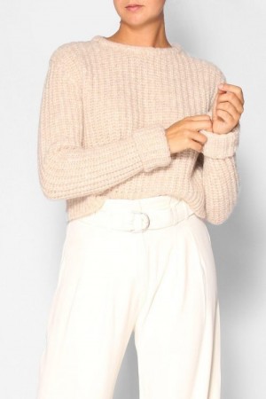 American Vintage beige 'piu' genser
