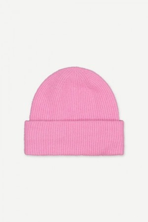 Samsøe Samsøe bubblegum pink 'Nor Hat' lue