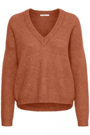 Gestuz Korall 'Debbie V-pullover' mohairmix genser