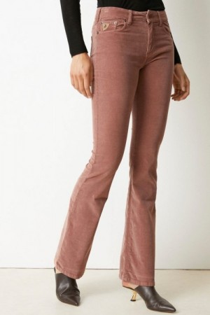 Lois Gammelrosa MICRO VINTAGE 'RAVAL' CORD FLARE BUKSE L30