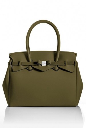 Save My Bag Kaki 'Miss' veske