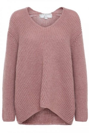 Dear Dharma Powder 'VICA' RIBBET OVERSIZED GENSER
