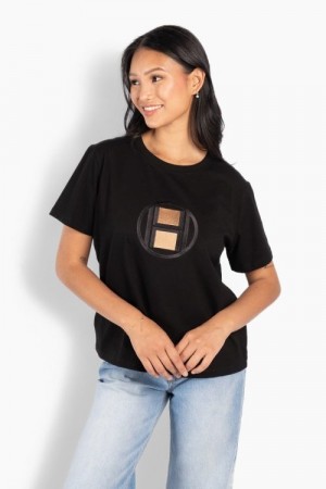 Hést Sort 'Logo' T-shirt