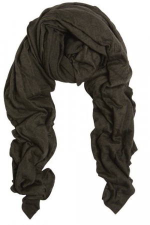 Natura Cashmere Dark green ‘Luxury’ cashmere skjerf