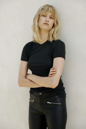 Gestuz Sort ull t-shirt 'Wilma'