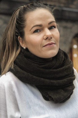 Natura Cashmere brown ‘Luxury’ cashmere skjerf