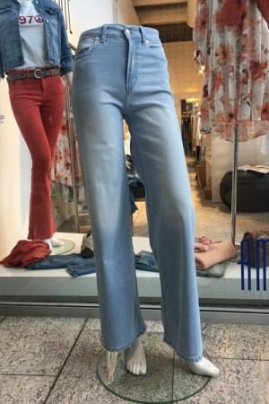 Lois Highwaist supertrendy myk vid 'Palazzo Leia Sunlit' L32