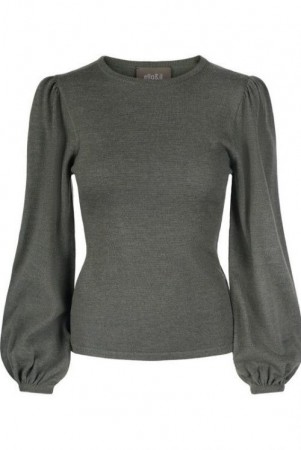 Ella&il Mørkegrønn Frida Merino Sweater
