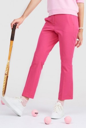Cambio Fuchsia Pink 'Stella Easy Kick' b-stretch bomull bukse